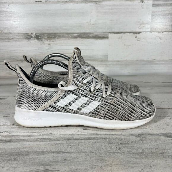 Adidas Womens‎ Cloudfoam Pure DB0695 Gray Running Shoes Sneakers Gray Size 7.5 - Picture 1 of 9